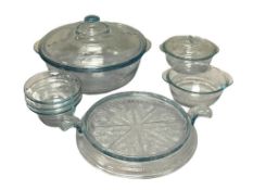 VINTAGE FIRE-KING SAPPHIREBLUE PHILBE MADE BY ANCHOR HOCKING GLASS KITCHENWARE
