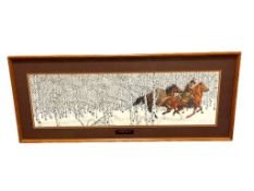 BEV DOOLITTLE WESTERN WILDLIFE AND NATIVE AMERICAN ARTIST LIMITED EDITION PRINT SACRED GROUND