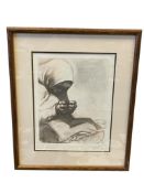 ROBERT COLE CAPLES NEVADA ARTIST SIGNED PRINT