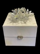 SWAROVSKI CRYSTAL MAXI FLOWER ARRANGEMENT #252976 DESIGNED BY MICHAEL STAMEY RETIRED IN 2008