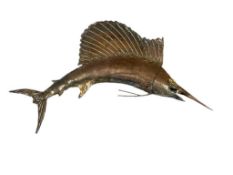 METAL ART SAILFISH WALL HANGING FISH DECOR