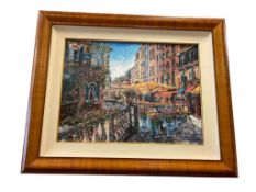 VADIK SULJAKOV RUSSIAN ARTIST IMPRESSIONISTIC STYLE ARTIST PROOF TITLED 