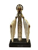 ERTE ROMAIN DE TIROFF FRENCH ARTIST BYZANTINE LIMITED EDITION BRONZE ART DECO SCULPTURE CIRCA 1987