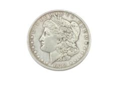 1890 U.S. MORGAN SILVER DOLLAR