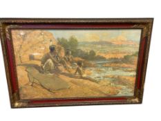 ROBERT WESLEY AMICK AMERICAN ARTIST, ILLUSTRATOR AND TEACHER WHERE THE SUN GOES