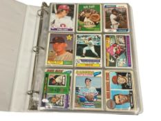 OVER 160 PLUS 1950'S TO 1990'S BASEBALL MLB SPORT PLAYER CARDS