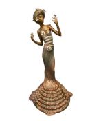 ERTE ROMAIN DE TIROFF FRENCH ARTIST FANTASIA LIMITED EDITION BRONZE ART DECO SCULPTURE CIRCA 1988