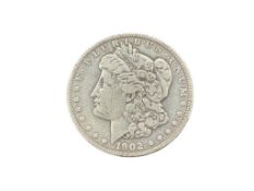 1902 U.S. MORGAN SILVER DOLLAR