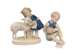 GEROLD PORZELLAN HAND PAINTED PORCELAIN FIGURINES