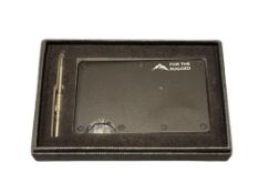 NEW FOR THE RUGGED MINIMAL SLIM MINIMALIST WALLET WITH MONEY CLIP, MATTE BLACK