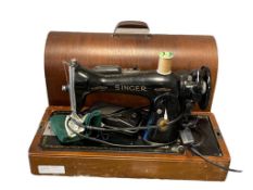 20TH CENTURY SINGER SEWING MACHINE SERIAL AK290184