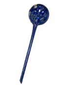 SPATTERWARE BLOWN GLASS BULB GARDEEN STAKE