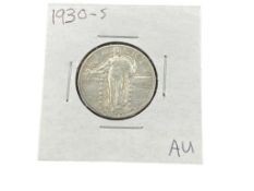 1930-S U.S. STANDING LIBERTY SILVER QUARTER