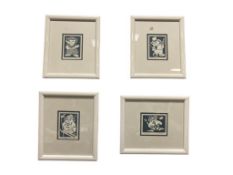 PARRISH MIXED MEDIA PLAYFUL BEARS PRINTS