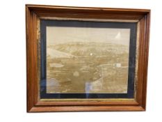 1903 BONANZA CREEK / GOLD HILL YUKON ALSAKA, ALASKA MINING ENLARGED SEPIA-TONED PHOTOGRAPH GOETZMAN