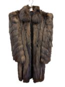 ZERO KING 1960'S VINTAGE MINK LONG WOMENS COAT