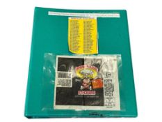1986 GARBAGE PAIL KIDS SERIES 5 COMPLETE COLLECTOR STICKER CARD SET 167A-206B