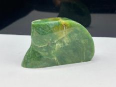 NEPHRITE JADE GREEN POLISHED HEALING STONE