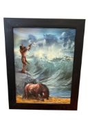 NATIVE AMERICAN LENTICULAR 3D ART