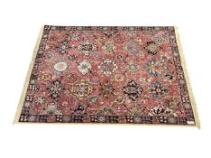 KARASTAN WILLIMSBURG RUG KERMAN VASE 557 PATTERN WOOL PILE ACCENT RUG