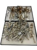 LYON / ROGERS / WALLACE VINTAGE STAINLESS STEEL AND SILVERPLATE ASSORTED FLATWARE