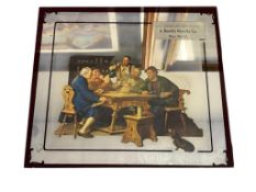 BENETTI NOVELTY CO. RENO, NV. ADVERTISMENT MIRRORED ILLUSTRATION OLD FRIENDS ARE TRUE FRIENDS