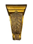 FLORENTINE ACANTHUS LEAVES WALL BRACKET / SCONCE