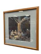 STEVEN SAYLOR NEVADA ARTIST LIMITED EDITION PERSONALIZED PRINT TITLED FRENCH CUISINE NO. 382/500