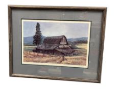 ROY POWERS WASHINGTON BORN, NEVADA ARTIST LIMITED EDITION PRINT IN RENO IT'S HAROLDS CLUB