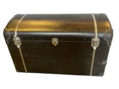 1928 - 1931 FORD MODEL A WRAPPED WOODEN TRUNK MADE BY P. HENDERSON SAN FRANCISCO, CALIF.