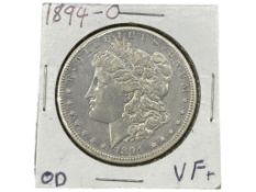 1894-O U.S. MORGAN SILVER DOLLAR