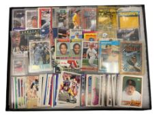 OVER 60 PLUS ASSORTED SPORTS PLAYER CARDS FROM 1980'S AND 1990'S