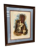 SALVADOR DALI RENOWN SURREALIST ARTIST SIGNED LIMITED EDITION LITHOGRAPH THE LITTLE KING