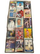 450 SPORTS CARDS IN COLLATED PACKS, BASEBALL AND FOOTBALL