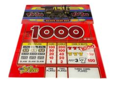 VINTGAE CLUB CAL-NEVA RENO, NV CASINO SLOT GLASS DATED 1985 AND 1988