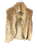 LADIES SHEARLING FUR VEST
