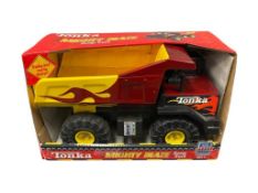 TONKA MIGHTY BLAZE DUMP TRUCK PRESSED STEEL CONSTRUCTION TOY