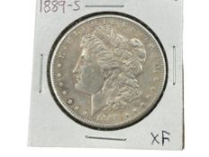 1889-S U.S. MORGAN SILVER DOLLAR