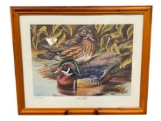 MONTANA DUCKS UNLIMITED LIMITED EDITION PRINT ROMEO AND JULIET BY JOSEPH THORNBURGH NO. 3,471/4,000