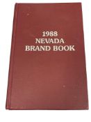 1988 THE OFFICIAL NEVADA BRAND BOOK