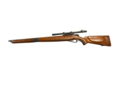 O.F. MOSSBERG & SONS MODEL 46M (B) .22S/L/LR CAL. BOLT ACTION RIFLE