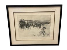 R.H. PALENSKE AMERICAN VISUAL ARTIST TALIO-CHROME PRINT TITLED THE LAST FRONTIER