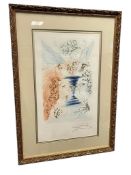 SALVADOR DALI RENOWN SURREALIST ARTIST SIGNED 