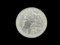 1898 U.S. MORGAN SILVER DOLLAR BU