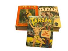 1934, 1936, AND 1948 THE BIG LITTLE BOOK TARZAN CHILDRENS READING BOOKS WITH ILLUSTRATIONS