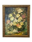 EVE BOWMAN YONGE LARGE ORIGINAL ACRYLIC ON CANVAS PAINTING STILL-LIFE