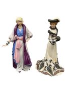 LENOX AMERICAN FASHION AND AMERICAN SONGBOOK COLLECTION PORCELAIN LADY FIGURINES