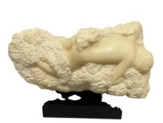 PEGGY MACH ALVA MUSEUM REPLICA RESIN SCULPTURE TITLED CLOUD PHANTASY CIRCA 1972