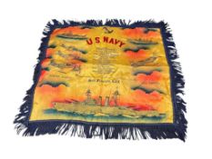 VINTAGE U.S. NAVY / AIR FORCE SATIN PILLOWCASES