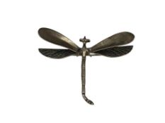 VINTAGE TAXCO MEXICO STERLING SILVER DRAGONFLY BROOCH